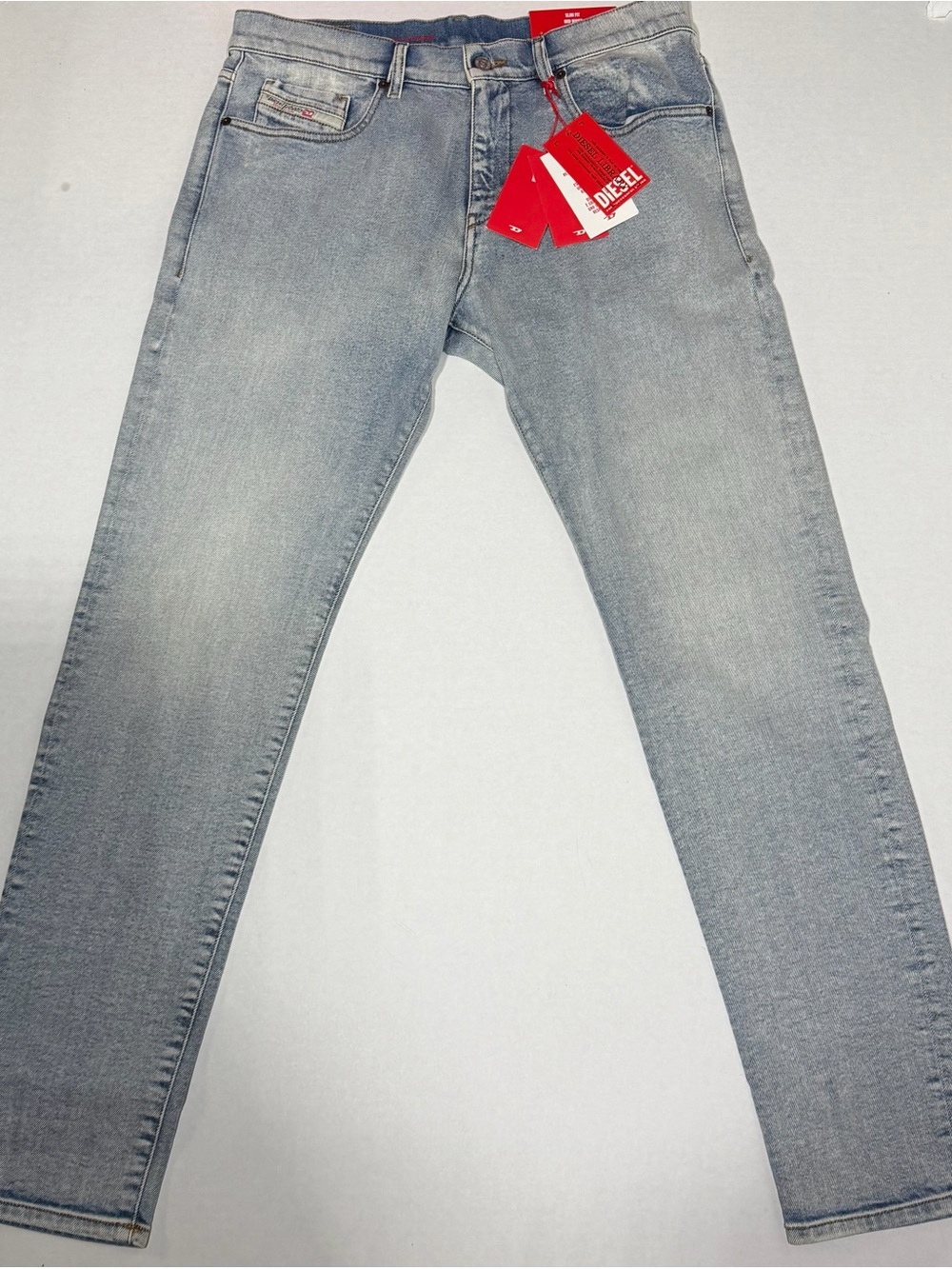 Diesel Premium Italian Denim Light Wash Jeans NWT